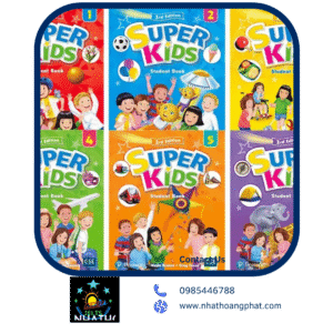 Trọn bộ sách Superkids Level 1,2,3,4,5,6 PDF + Audio mới nhất